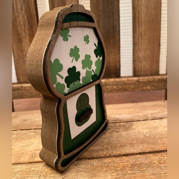 St. Patricks Day Shamrock Bundle, Shamrock Kitchen Towels & Tier Tray Decor - Picture 12 of 16